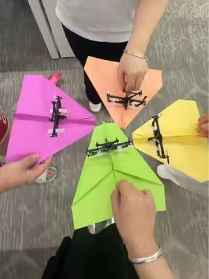 This is the kind of toy that gets kids outside, using their imagination, and having fun without being glued to a screen#cooltoys #giftforkids #paperplanes #fidgettoys #rctoy 
