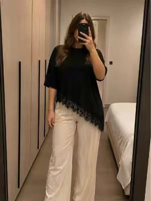 Perfect#womentop #lace #womenfashion #sportlightfinds #sohochic 