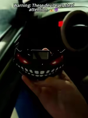 Car devil’s eye decorative lamp. #car #carconversion #fypシ #carmodification #caraccessories 