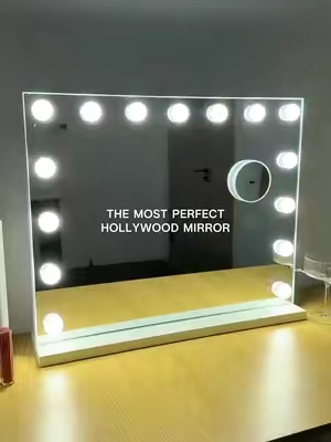 I’m obsessed with my new vanity mirror! My makeup honestly looks 10x better now thanks to how bright and crystal-clear it is. Definitely a must-have! 🥰✨\#vanitymirrorwithlights#vanitymirror #hollywoodmirror#tiktopshopsummersale #hoodink 