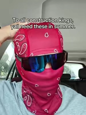 Wind proof,dust proof and inset proof. 👍 #sunprotection #facemask #balaclava #construction  #tiktokshopsummersale 