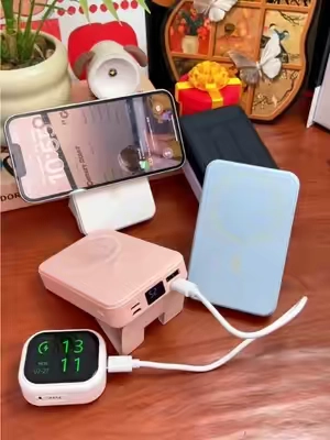 ⚡️🔋Keep Your Devices Charged with This Efficient and Stylish Power Bank! #PowerBank#summersale#tiktokshopsummersale#summersales#refreshedlook 