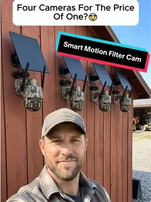 Never miss rare animal appearances again with this Wi-Fi-free solar 4G security camera, its ultra night vision lens captures tiny details even in complete darkness. #tiktokmademebuyit#securitycamera#trailcam#homesecurity#TikTokshopbacktoschool csq 