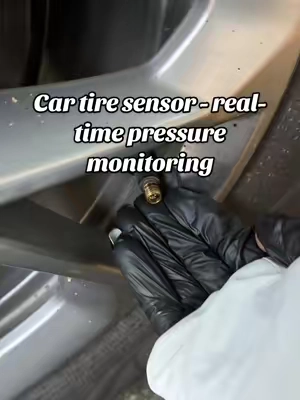 Car tire sensor - real-time pressure monitoring#tpms #tpmssensor #tpmsprogramming#SummerVibes #DIY