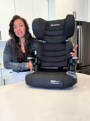 La silla booster para tus niños #kids #car seat #babyessentials 