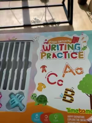 If you have a child who is about to go to kindergarten, you must know this set of books.#timetome #kindergarten #preschool #MomsofTikTok #tiktokmademebuyit Summer learning workbook  tracingbook Magic grooved handwriting practice for kids 3-5 Reusable grooved handwriting books for kids5-8