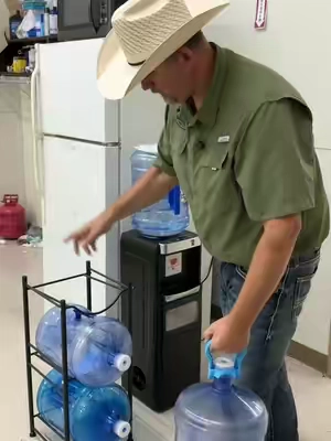 Water cooler 5 gallon jug rack #waterjugrack #watercoolerjug #jugrack #vevor 