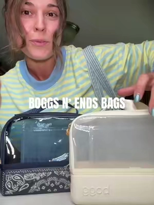 So many uses for the Boggs N’ Ends bags!! #bogg #totebag #totebagorganizer #cosmeticbag #diaperbagorganization 