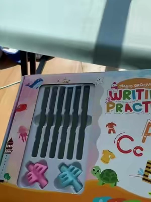 When the school starts, the current price will not be available. Summer learning workbook  tracingbook Magic grooved handwriting practice for kids 3-5 Reusable grooved handwriting books for kids5-8 #timetome #kindergarten #preschool #MomsofTikTok #tiktokmademebuyit 