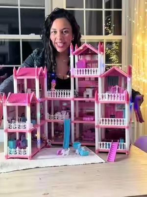 La casa de muñecas mas completa y economica #kidstoys #casa #fyp 