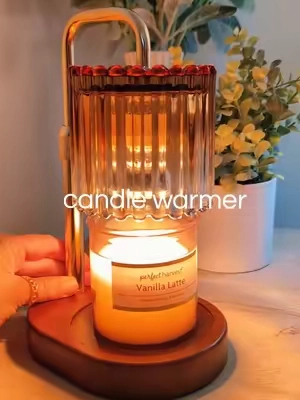 why haven't I gotten one of these sooner!? enjoying my candles without a flame is the best. @NUPTIO #candlewarmerlamp #candlewarmer #candles #candle #homedecor 