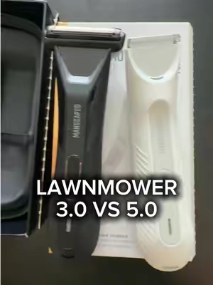 Lawnmower 3.0 vs 5.0 from @MANSCAPED  #manscaped #bodytrimmer 
