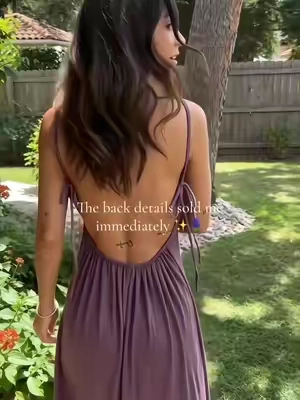 So flowy, so comfy, so cute. 🍒✨Where would you wear this to? ☀️🥂#summerdress #summeroutfit #fashionfinds #vacationoutfit #fyp 