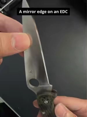 🤔 Mirror Edges Are Unnecessary Until You Make One #knifesharpening #knifesharpener #knife #knifeskills #giftsforhim     