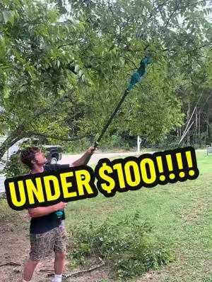 @SEESII Power Tools handheld/polesaw is the best money I’ve ever spent! This is going to help you maintain your property with ease saving you money from hiring someone else! #seesii 