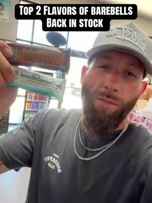 Top 2 Flavors of barebells Back in stock #barebells #proteinbar #fyp 