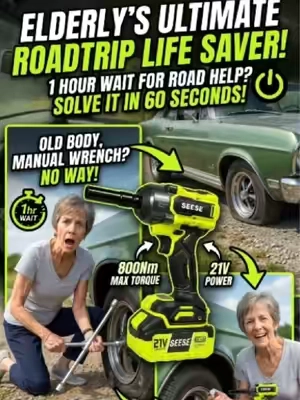 She Called For Help…..But Had To Wait An Hour.#impactwrench #powertools #fyp #DIYMechanic #tiktokshop 