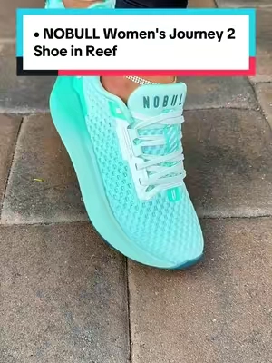 NOBULL Women's Journey 2 Shoe in Reef - Breathable Running Shoe, Comfortable Walking Sneaker, Cushioned Runners ##nobull##gymsneakers##walkingahoes##TikTokshopbacktoschool##BackToSchool