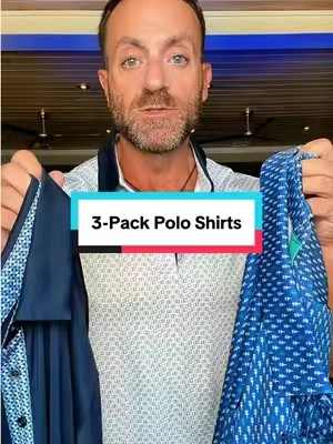 These classic performance polos are made with lightweight, stretchy, quick-dry fabric for comfortable all-day wear. The contrasting collars and stylish designs add just enough detail to stand out, while the versatile fit works with shorts, jeans, chinos, or golf pants. #menspoloshirt #poloshirt #mensstyle #mensshirt #mensfashion 