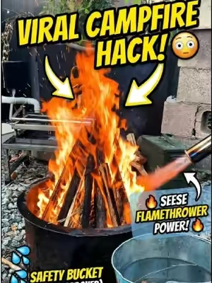 Say goodbye to BBQ struggles and backyard hassle-this thing's got it.#propanetorch #Cooking #tiktokshop #flamethrowers #fire