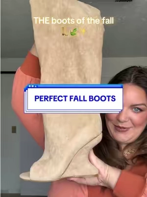 With a skirt and a slouchy sweater?! Cmonnnn #fallboots #fallshoes #heels #fallfashioninspo #falldealsforyou 