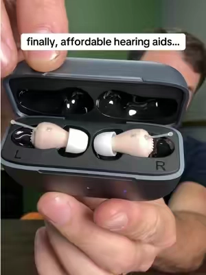 finally, they’re making affordable hearing aids… New Ceretone Luma over the counter hearing aids #hearingloss #hearingaids #hearingaid #hearingimpaired @Ceretone Official 