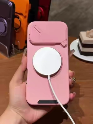Shockproof Magnetic Case with Slide Camera Lens Protector For iphone17 16 15 141312#iphone16promaxcase #iphone16procase #Magnetic #iphonecase