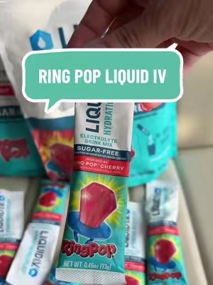 Sugar free ring pop cherry sells out fast 🔥 @Liquid I.V. #electrolytes #hydration 
