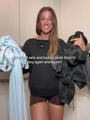 The workout sets on TikTok shop are shockingly good!! 🤩