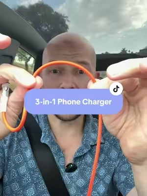 One cord to replace them all #travelhack #phonecharger ##fastcharger##tiktokshopcreatorpicks##universalcharger