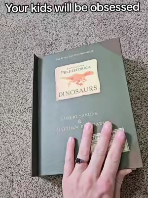 This 3D pop-up dinosaur encyclopedia makes learning about dinosaurs interactive and exciting. A fun pick for curious kids who love exploring the prehistoric world. #DinosaurBooks #KidsBooks #EducationalBooks #DinosaurLovers #learningforkids 