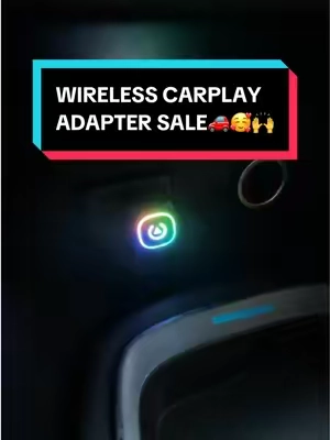 Es hora de cambiar la conexión de CarPlay en 2026 🙌#wirelesscarplay #wirelesscarplayadapter #TikTokshopbacktoschool #newgearnewme #tiktokshopsummerturnup 