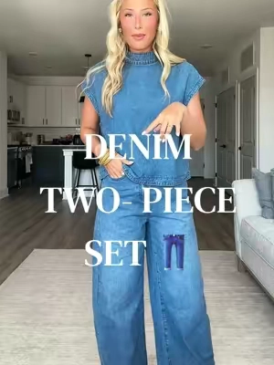 Loveee a good denim set!!!!! #denim #denimset #denimgameday #diamondanddenim #gamedayootd 