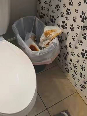 Motion sensor hands free waterproof  bathroom trash bin. #SuperBrandDay #summerfinds #summervibes #tiktokshopcreatorpicks #genx 