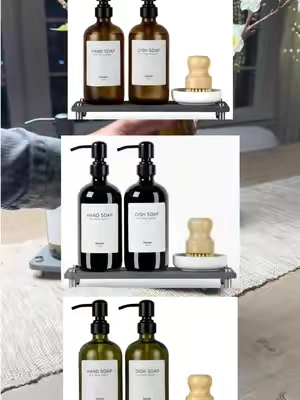 Set estetico para el shampoo , 🧴 jabon, etc #Home #homeessentials #fyp 