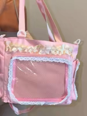 Loveee a cute pink bag and perfect for my baby 🐶💕🎀 #bags #pursetok #purse #pink 