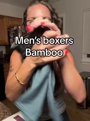 Bamboo undies for the man. The 💎 just got an upgrade  #bambooundies #bambooboxers #boxers #mensboxers 