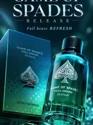 CLEAN GREEN & MEAN! Game of Spade Full House REFRESH  #OverSprayJay #Fragrance #Fragrances #FragranceTok #SmellRichStayRich 