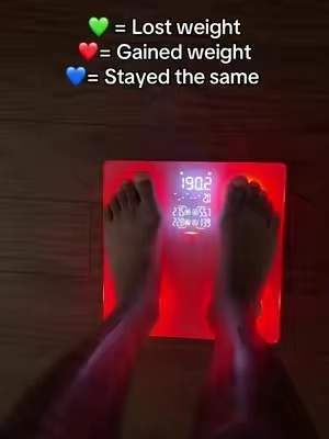 This scale changed the way I look at myself especially when I don’t see the numbers moving because I can still see progress #scale #smartscale #healthjourney #trackyourprogress 