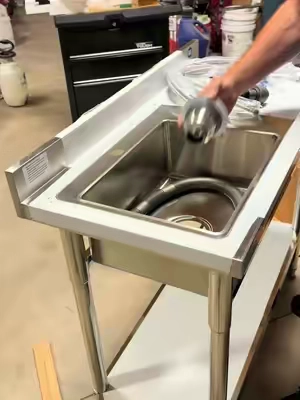 Stainless Sink. #stainlesssink #stainlesssteelsink #shopsink #tiktokshopcreatorpicks #tiktokshopsummersalesale 