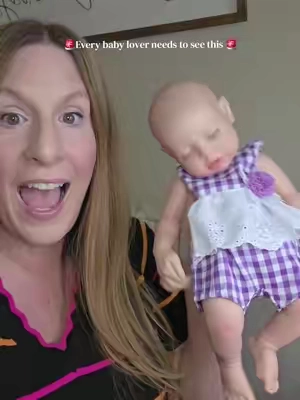 My daughters are obsessed with her! She is the most precious and lifelike little thing!  #babydoll #siliconedoll #lifelikedoll #summeressentials #giftsforgirls 