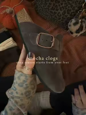 Nothing completes a cozy fall look like the perfect pair of shoes. 🍂🤎 #clogs #clogshoes #fall #fallfashion #fallaesthetic @FITORY 