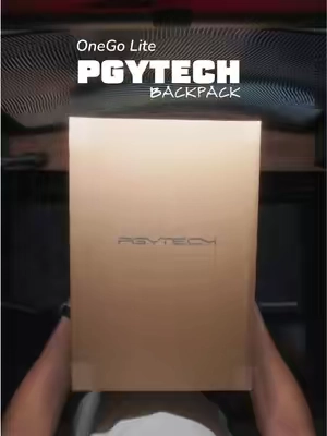 PGYTECH OneGo Lite Backpack  @PGYTECH #camerabag #contentcreators 