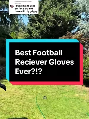 Replying to @PlaqueBoyKai sleefs sticky football gloves #footballtok #footballskills #footballplayer #footballmom #tiktokshopfinds 