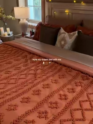 Looking for the perfect farmhouse bedding to complete your cozy bedroom? This Bedsure tufted embroidered comforter set is exactly what you need! The gentle soft texture is so comfortable to sleep with, and the beautiful tufted details add such a warm, stylish touch to any bed. It's oversized so it fits perfectly even on larger beds. #FarmhouseDecor #CozyBedding #HomeEssentials #homeimprovement#cleaning#organizedhome#dogsoftiktok