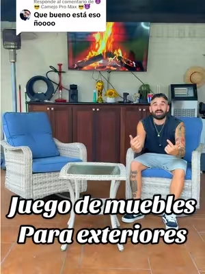 Respuesta a @😈😎 Camejo Pro Max 😎😈  Juego de muebles mecedores y giratorios para exteriores #furniture #Backtoschool #tiktokshop #tiktokshopsummersale #tiktokshopcreatorpicks 