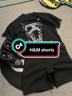 H&M blank shorts #hm #baggyshorts #sweatshorts 