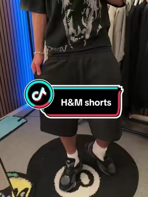 H&M relaxed shorts 