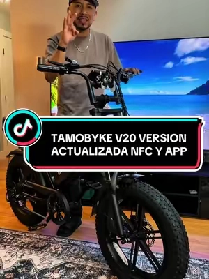 La versión actualizada ya está disponible de Tamobyke V20 con App y bloqueo en NFC #creatorsearchinsights #tamobyke #ebike #BacktoSchool #tiktokshopcreatorpicks 