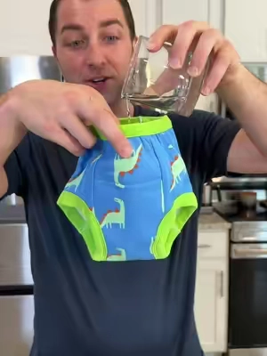 The only ones that absorb well but train well! #pottytraining #trainingpants #trainingunderwear #pullups 